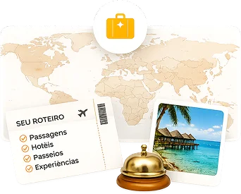 Roteiro personalizado de viagem com mapa, reservas e experiências organizado pela Saltur